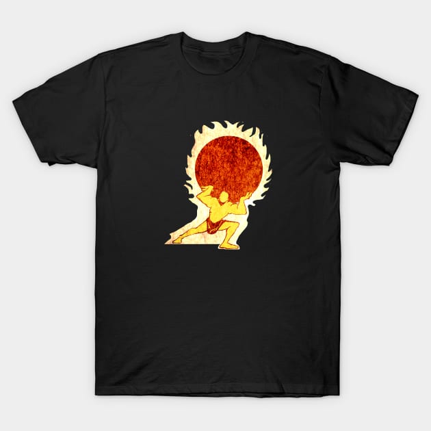 Atlas-GraphicVersion T-Shirt by TomiAx